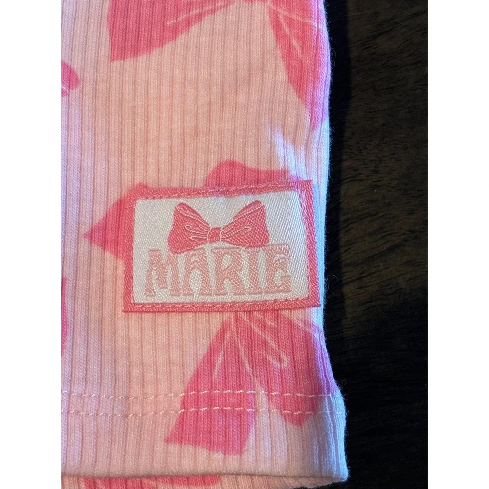 Disney Baby Marie Aristocats Grey Pink Bonjour Shirt Shorts Set 0-3M SP2648259DC